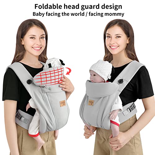 Ergonomic Baby Carrier: Adjustable and Breathable for Newborns