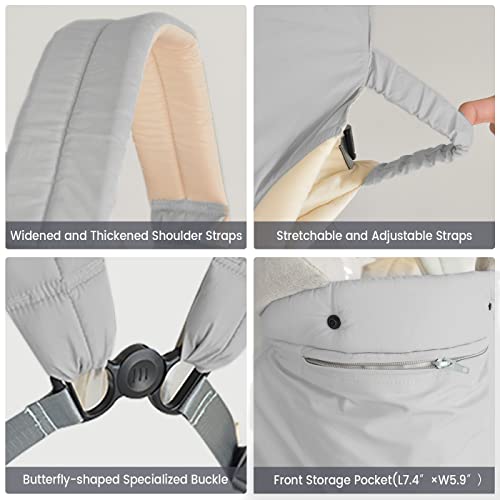 SERAPHY 4-in-1 Baby Carrier - Grey