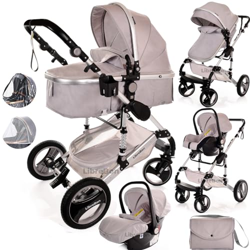 3 in 1 Lightweight Stroller for Newborns to Toddlers