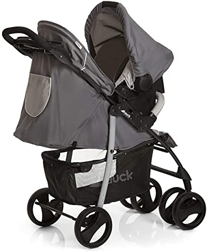 Hauck Shopper SLX Trioset Travel System - Stone Grey