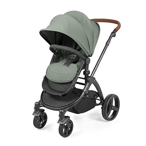 Ickle Bubba Stomp Urban 3 in 1 baby travel system - Matte Black/Sage Green/Tan