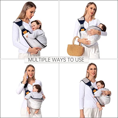 CUBY Breathable Baby Carrier with Adjustable Straps