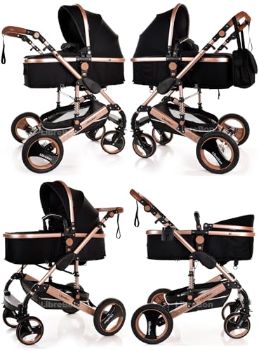 3 in 1 Lightweight Stroller for Newborns to Toddlers