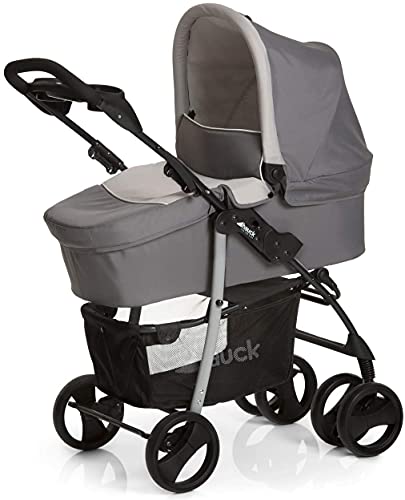 Hauck Shopper SLX Trioset Travel System - Stone Grey