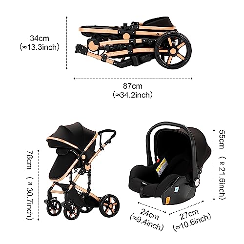 3 in 1 Portable Baby Travel System