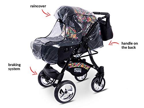 GaGaDumi Urbano 3 in 1 Pram Stroller