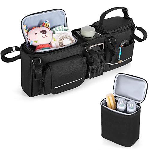 Double Stroller Organizer for City Mini GT2 & BOB Duallie