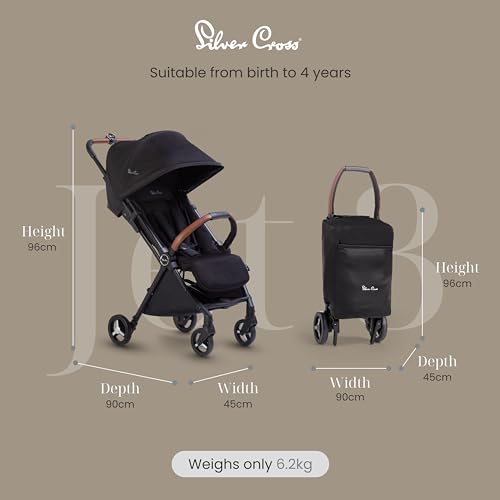 Silver Cross Jet 3 Compact Travel Stroller