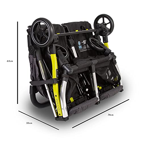 Lightweight Side-by-Side Twin Stroller for Baby