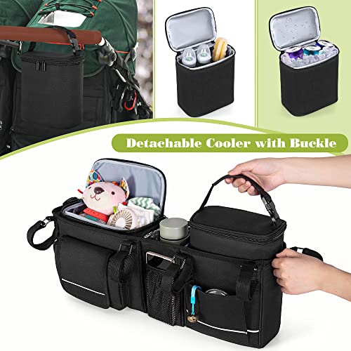 Double Stroller Organizer for City Mini GT2 & BOB Duallie