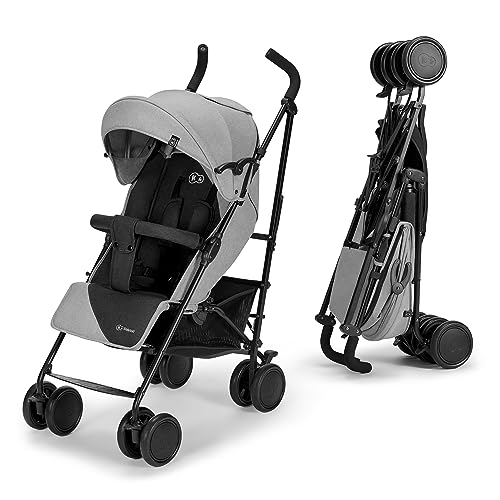 Kinderkraft Lightweight Stroller for Toddlers, Gray