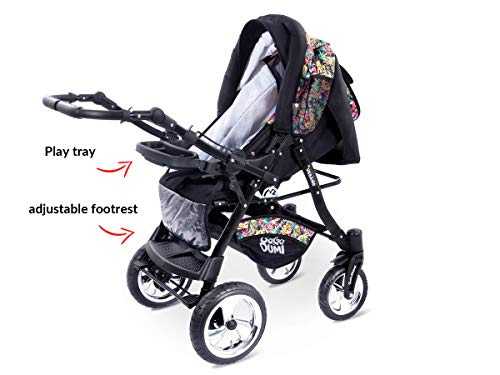 GaGaDumi Urbano 3 in 1 Pram Stroller