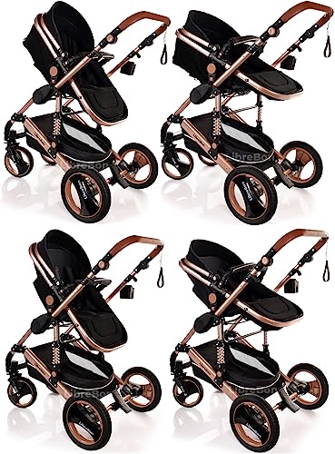 3 in 1 Lightweight Stroller for Newborns to Toddlers