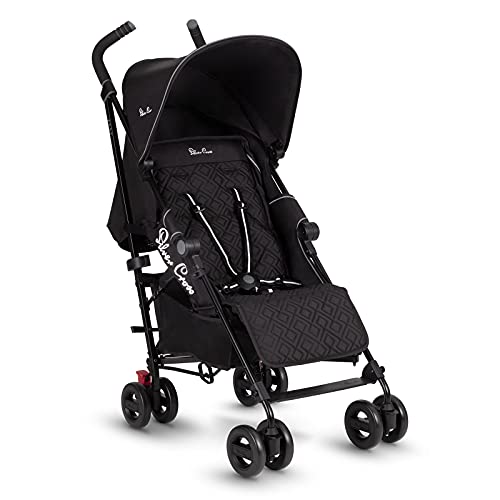Silver Cross Zest Stroller - Compact, Lightweight, Black