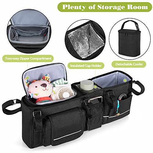 Double Stroller Organizer for City Mini GT2 & BOB Duallie