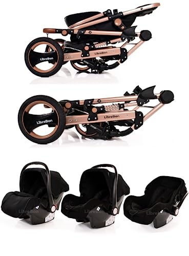 3 in 1 Lightweight Stroller for Newborns to Toddlers