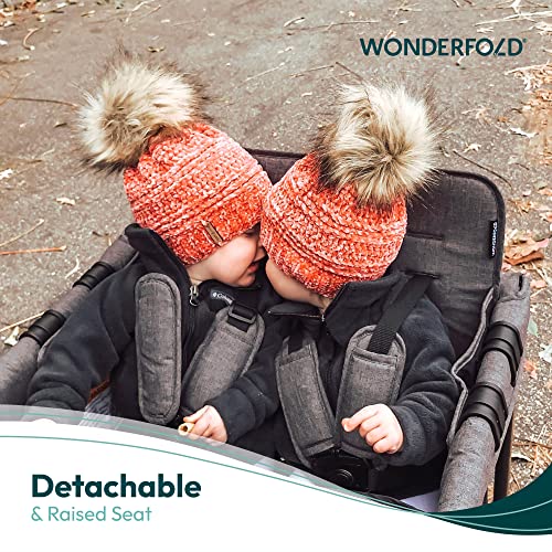 Wonderfold W4 Volcanic Black Stroller