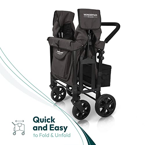 Wonderfold W4 Volcanic Black Stroller