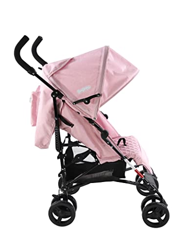 Pink Babyco Arc 0+ Stroller Pram Pushchair with Raincover