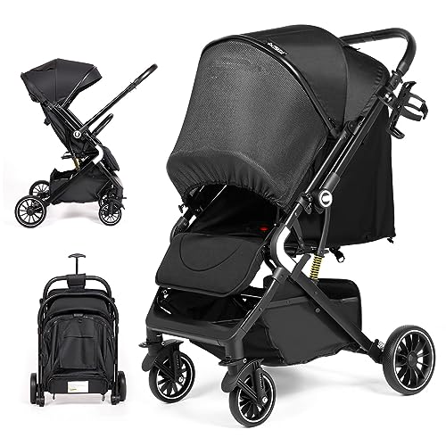 Lightweight Reversible Stroller with Adjustable Seat