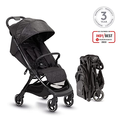Compact Silver Cross Clic Stroller: Toddler Lightweight Pushchair