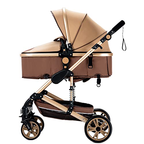 Portable Baby Travel System Stroller with High Landscape