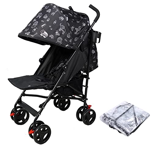 Jane Foster Animal Design Stroller with Raincover & Cup Holder