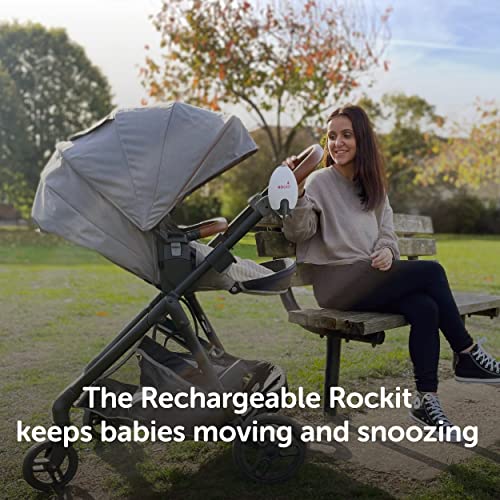 Rechargeable Rockit: Gentle Baby Rocker for Any Stroller