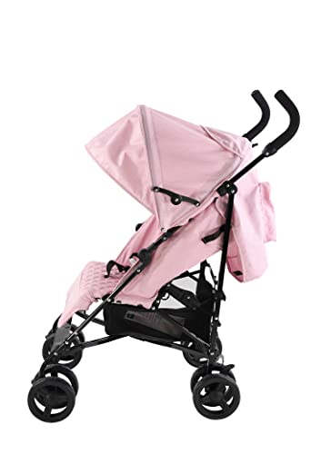 Pink Babyco Arc 0+ Stroller Pram Pushchair with Raincover