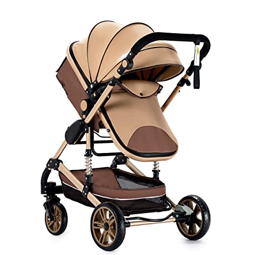 Portable Baby Travel System Stroller with High Landscape