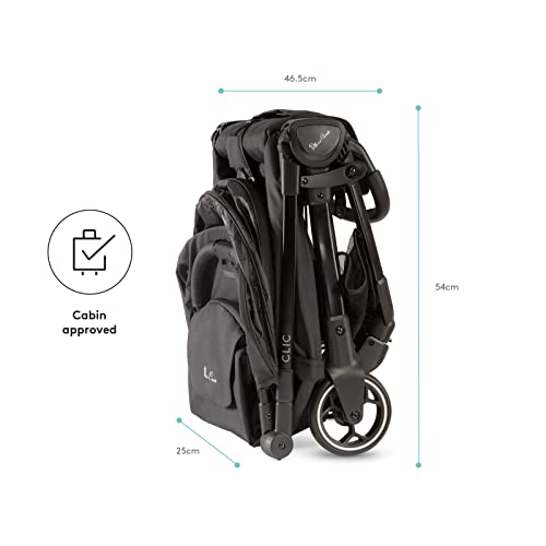 Compact Silver Cross Clic Stroller: Toddler Lightweight Pushchair