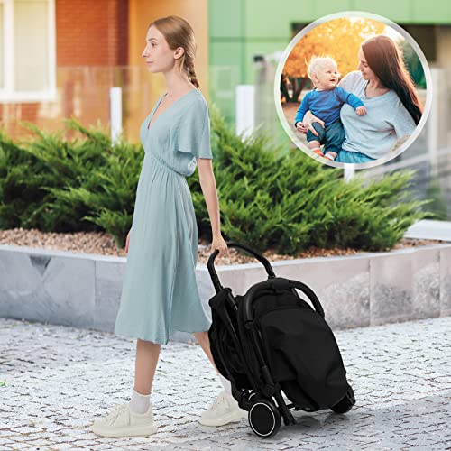 Maxmass Folding Baby Stroller with Storage Basket