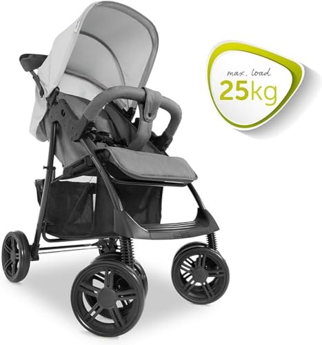 Hauck Pushchair Travel System Trio Set / Grey