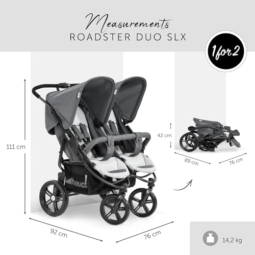 Hauck Roadster Duo SLX: Twin Chair for Twins and Brothers