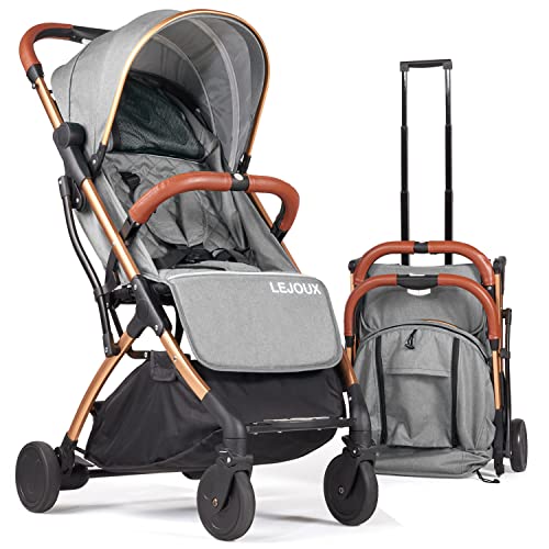 Lejoux™ Lightweight Baby Pushchair Stroller (Grey)