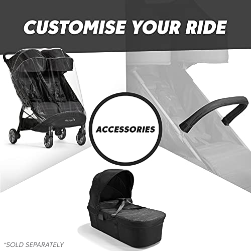 City Tour 2 Double: Lightweight & Foldable Baby Buggy