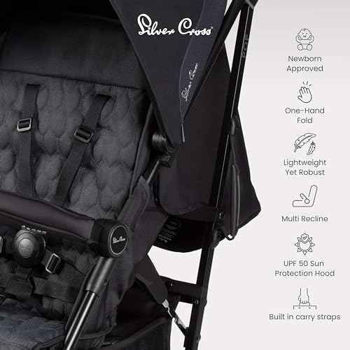 Silver Cross Pop Pushchair | Foldable Travel Stroller