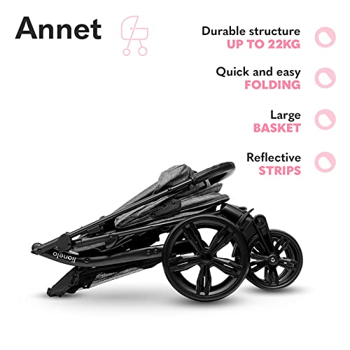 Lionelo Annet Buggy - Compact and Versatile Pushchair
