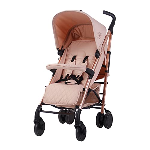 Rose Gold Blush Lightweight Stroller - My Babiie