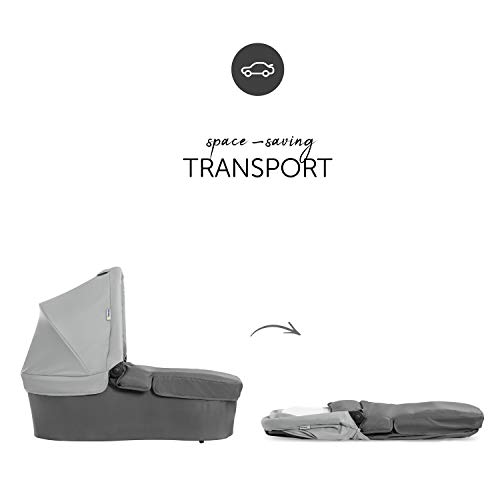 Hauck Pushchair Travel System Trio Set / Grey