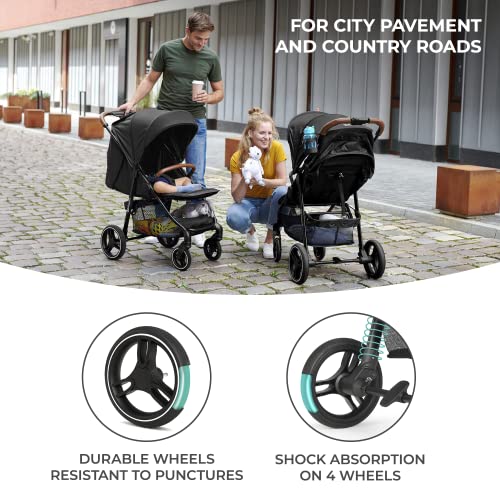 Kinderkraft GRANDE PLUS Stroller - Toddler's Ultimate Companion