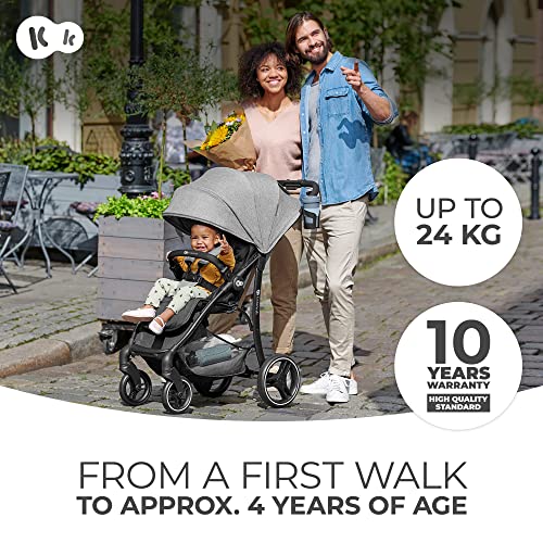 Kinderkraft TRIG2 Lightweight Stroller - Gray