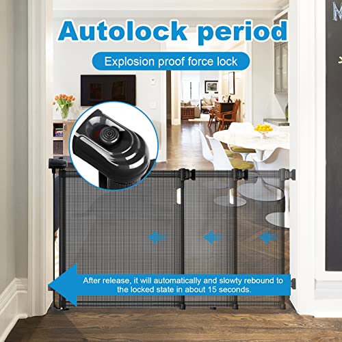 Autolock Retractable Safety Gate - Baby and Pet Friendly