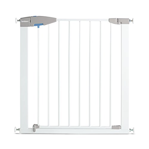 Munchkin Lindam Stair Gate, Pressure Fit, Easy Install - White