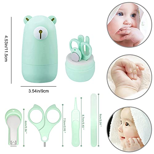 4-in-1 Baby Nail Care Set with Cute Clippers