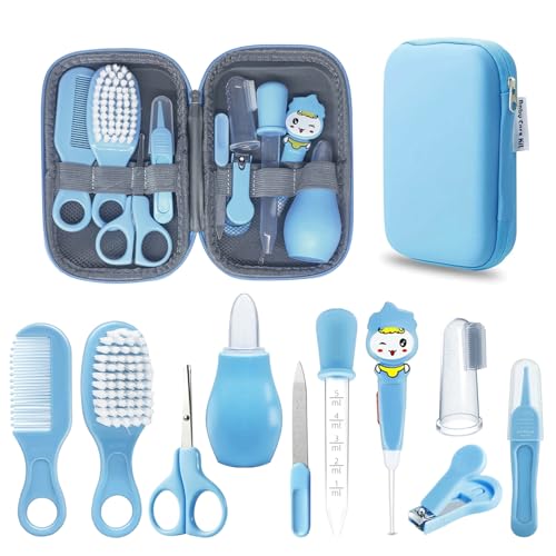 Baby Grooming Kit with 10 Essential Items