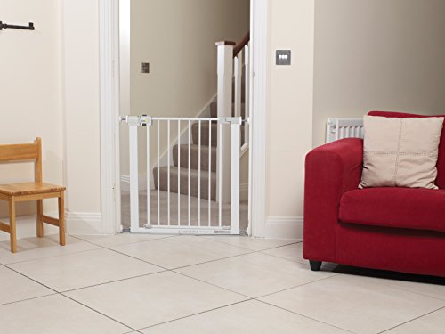 SecureTech Metal Gate, Pressure Fit, for Stairs & Doors