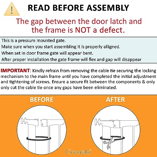 Baby Gate, 10 cm Extension, Pressure Fit