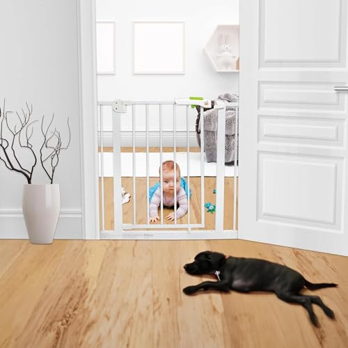 Auto Close Baby Safety Gate | Adjustable 76-80cm
