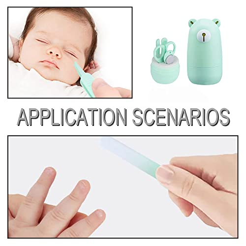 4-in-1 Baby Nail Care Set with Cute Clippers
